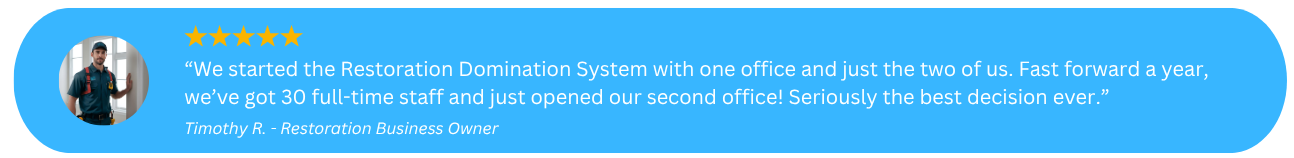 Client review: Lucia S., restoration business owner
